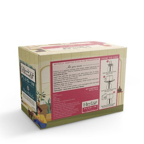 Hizzar Plug - In Diffuser Kit (Plug + 1 Refill) - Mystic Mukhallat