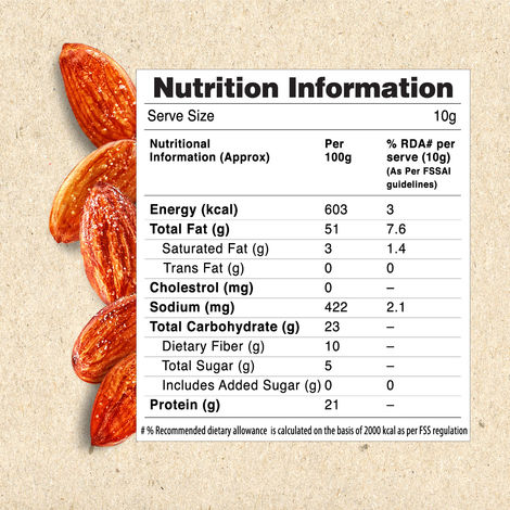 MOM Roasted & Salted California Almonds