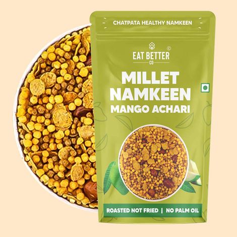 Millet Namkeen - Mango Achari, Healthy Snacks By Eat Better Co