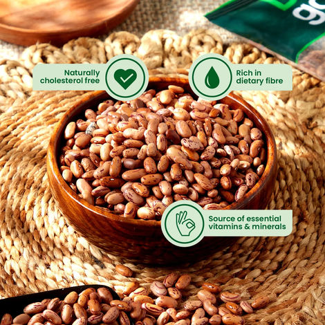 Daily Good Unpolished Rajma | Kidney Beans-Chitra-White