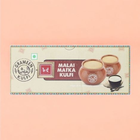 Grameen Desi Malai Matka Kulfi (Pack of 2)