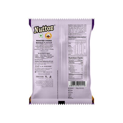 Nuttoz Roasted Chana Masala