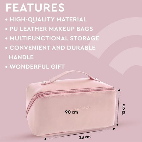 GUBB Multifunctional Organizer Makeup Travel Bag - Pink