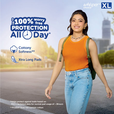Whisper Choice XL Sanitary Pads