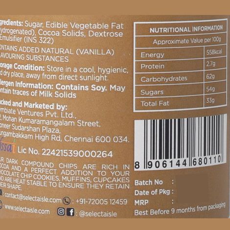 The Select Aisle Dark Chocolate Chips