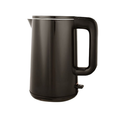 Sharp Electric Kettle 1.5 L EKJ-15DN-B | Glossy Black | Double Layered Stainless Steel Protection