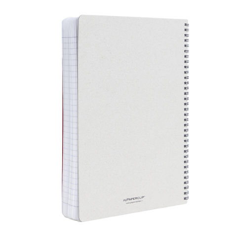 myPAPERCLIP B5 Wiro Notebook | B5 Size | Black | Ruled Pages