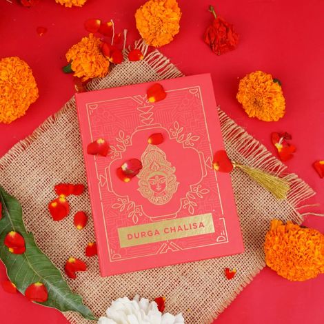 Servdharm Durga Chalisa - Multicolor | One Size