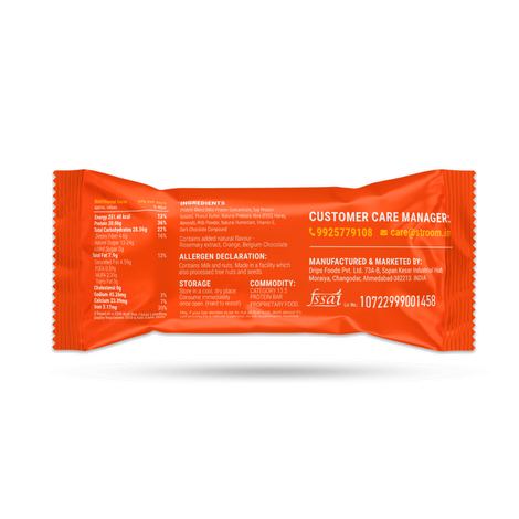 Stroom Choco Orange Dream Protein Bars