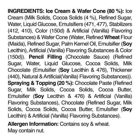 Arun Double Chocolate Icone Ice Cream Cone