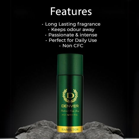 Denver - Hamilton Deodorant Spray - For Men