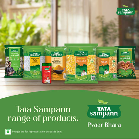 Tata Sampann Unpolished Toor Dal (Arhar Dal)(500 gms) & Tata Sampann Unpolished Moong Dal(500 gms) Combo