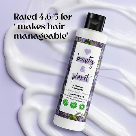 Love Beauty and Planet Argan Oil And Lavender Paraben Free Smooth And Serene Conditioner