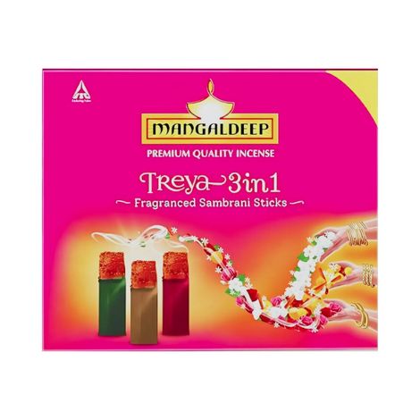Treya 3 In 1 Sambrani Sticks - Fragranced Sambrani Sticks