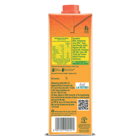 Dabur Real Pomegranate Fruit Juice