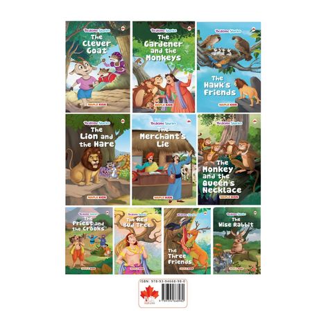 Story Books For Kids - Bedtime Stories | Set Of 10 | Moral Stories | Age 3-10