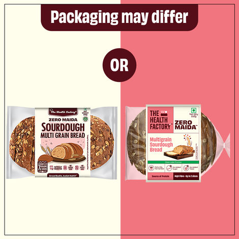 The Health Factory Zero Maida Multigrain Sourdough