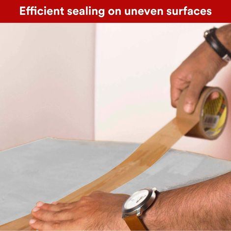 Scotch BOPP Packaging Tape - Polypropylene Tan Tape | 5 cm x 50 m