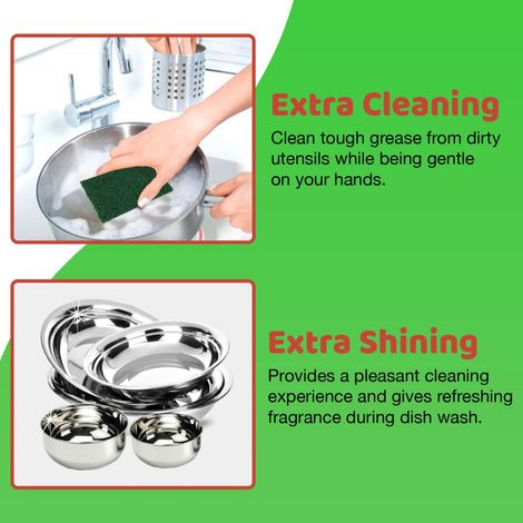 Dew Fresh Ginger & Lemon Round Dishwash Tub