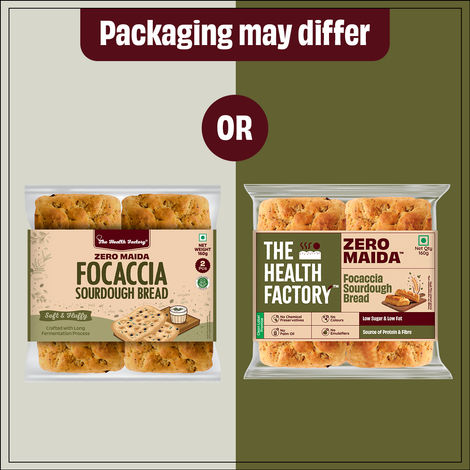 The Health Factory Zero Maida Focaccia Sourdough