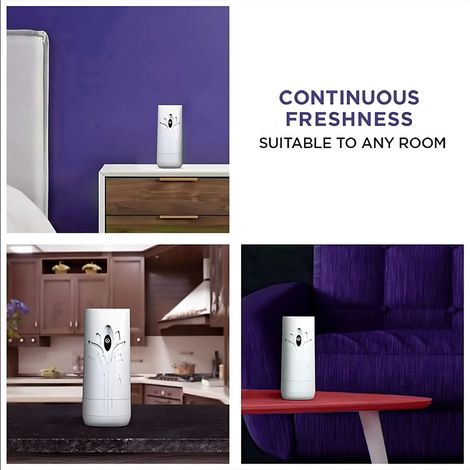 Air Wick Lavender & Lotus Automatic Air Freshener & Room Freshener Kit