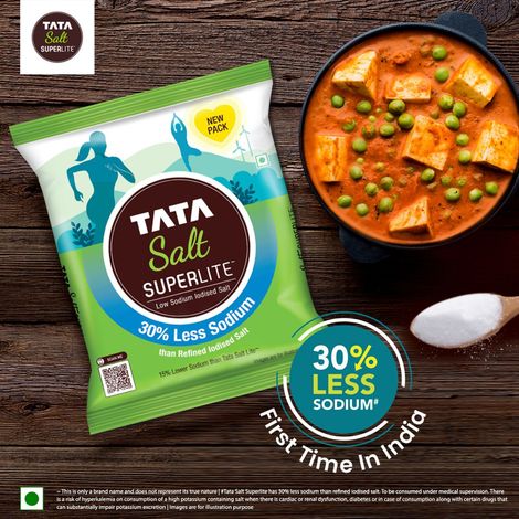 Tata Salt Superlite With 30% Low Sodium