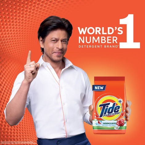 Tide Plus Jasmine & Rose Detergent Powder (1kg) & Tide Matic Top Load Detergent Liquid | Stain Removal In Washing Machine (850ml) Combo