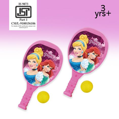 Itoys My First Plastic Racket Set-princess (Colour May Vary)