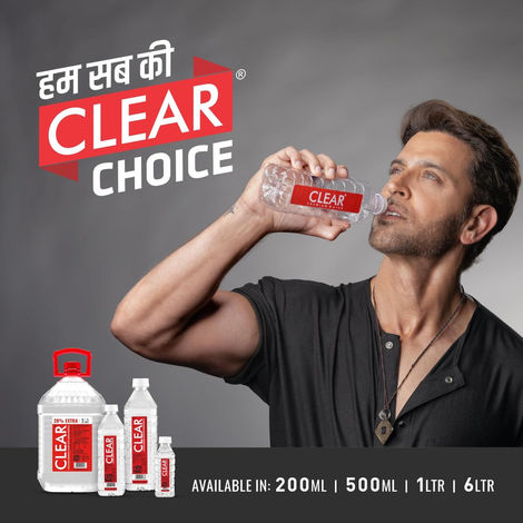 Clear Packaged Drinking Water