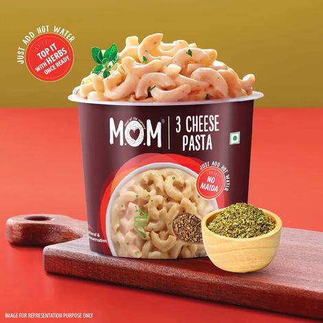 MOM 3 Cheese Instant Pasta
