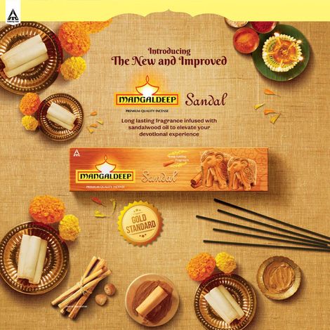 Sandal Incense Sticks | Mangaldeep