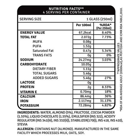 Raw Pressery Cocoa Almond Milk