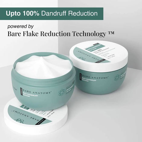 Bare Anatomy Expert Anti-Dandruff Hair Mask | Targets Oily Scalp And Sheds Dry Flakes