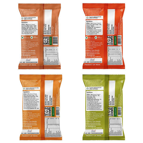 Millet Namkeen - Healthy Snacks Combo - 4 Flavours - Eat Better Co