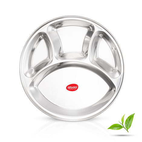 Jensons Stainless Steel Partition Plate Round