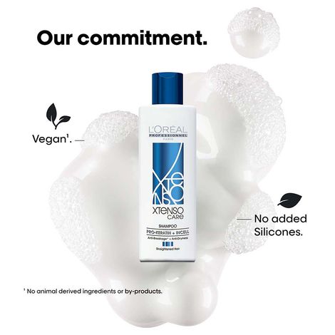 L'Oreal Professionnel Xtenso Care Shampoo For Frizz-Free, Smooth & Manageable Hair