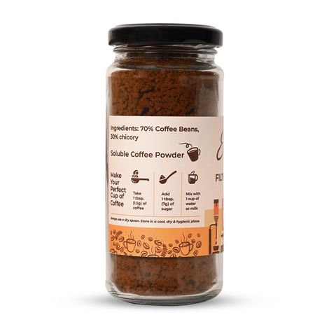 Evora Greens Chicory Instant Filter Coffee