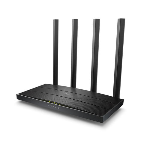 TP-Link Archer C6 AC1200 EasyMesh Wireless MU-MIMO Gigabit Router, Dual Band with Access Point Mode