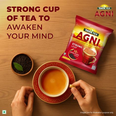 Tata Tea Agni Strong Leaf 10% Extra Strong Black Tea