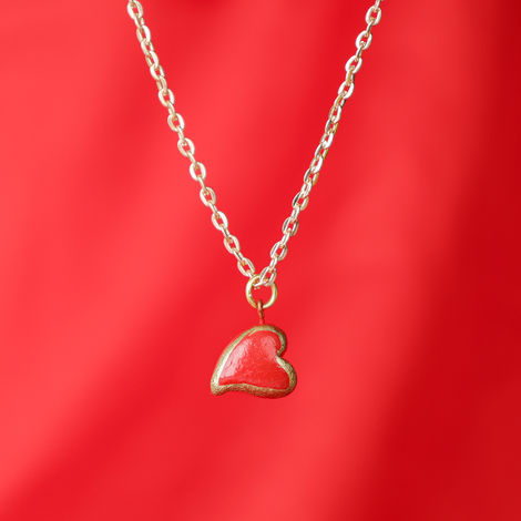 Oye Happy Crimson Heart Chain