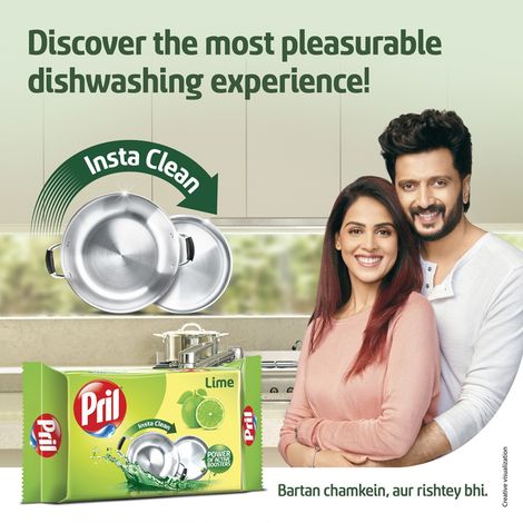 Pril The Power Of Active Boosters Lime Dishwash Bar