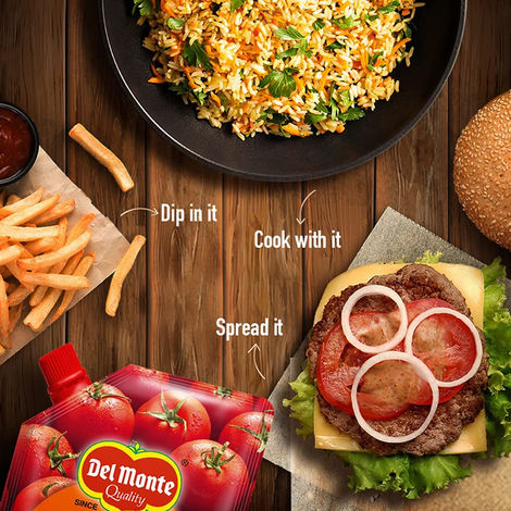 Del Monte Tomato Ketchup Sweet and Spicy Pouch