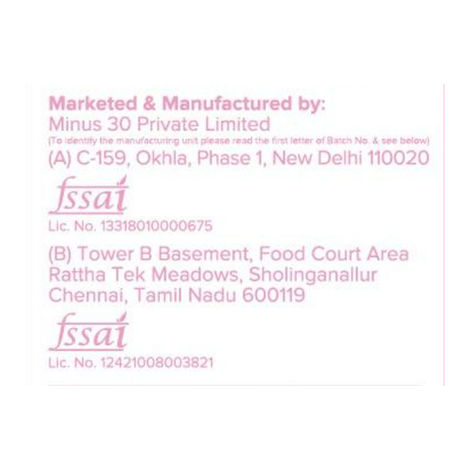 MINUS THIRTY Vanilla Mini Stick Vegan & Sugar Free