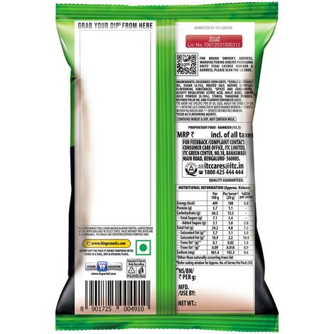 Bingo! Chilli Limon Nachos with Free Dip