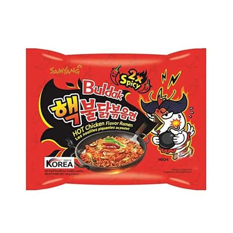 Samyang Korean 2x Spicy Hot Chicken Ramen Non Veg Combo