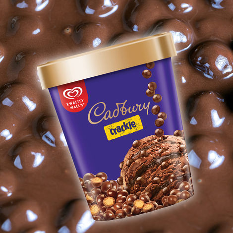 Kwality Wall's Cadbury Crackle Tub