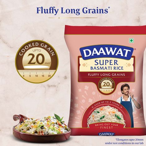 Daawat Super Basmati Rice | Long Grain
