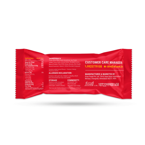 Stroom Exotic Mango Coconut Protein Bars