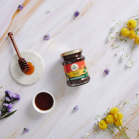 Organic India Himalayan Multi Floral Honey, 100% Pure, Natural & Organic Honey