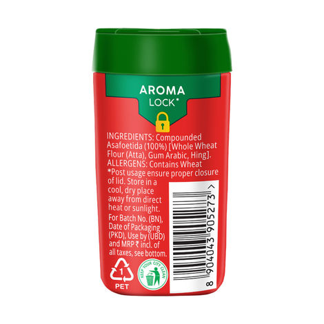 Tata Sampann Hing, Compounded Asafoetida | Bandhani Hing, Strong Flavour & Aroma